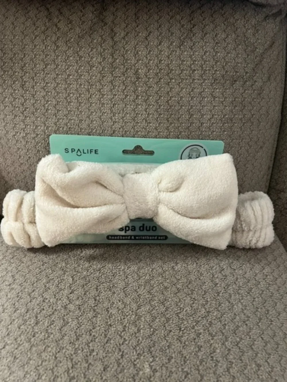 SPA HEADBAND & WRIST WATER CATCHERS SET